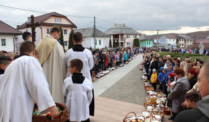 9. fotografia fotogalérie Svätenie jedál - Belá nad Cirochou 16.04.2022