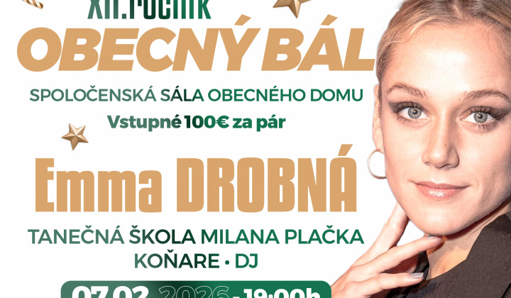 1. fotografia fotogalérie Aktuality / OBECNÝ BÁL XII. ročník - foto