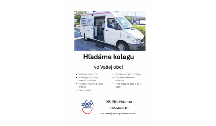 Fotka - Ponuka práce