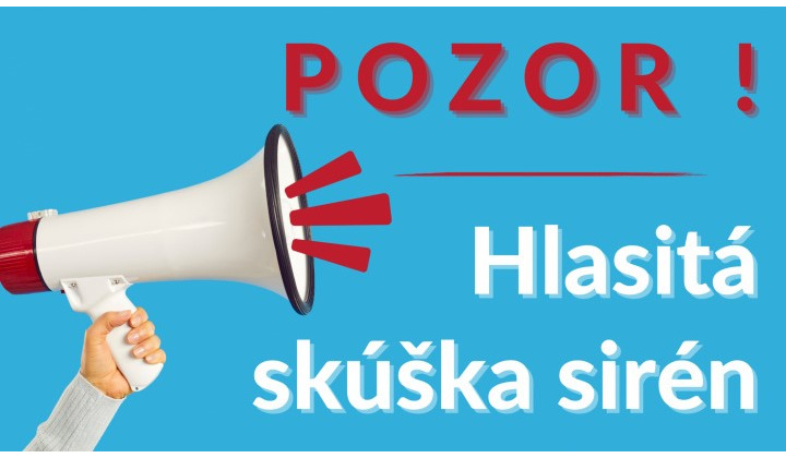 Fotka - Skúška sirén