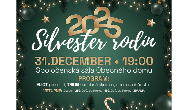 Fotka - Silvester rodín 2025