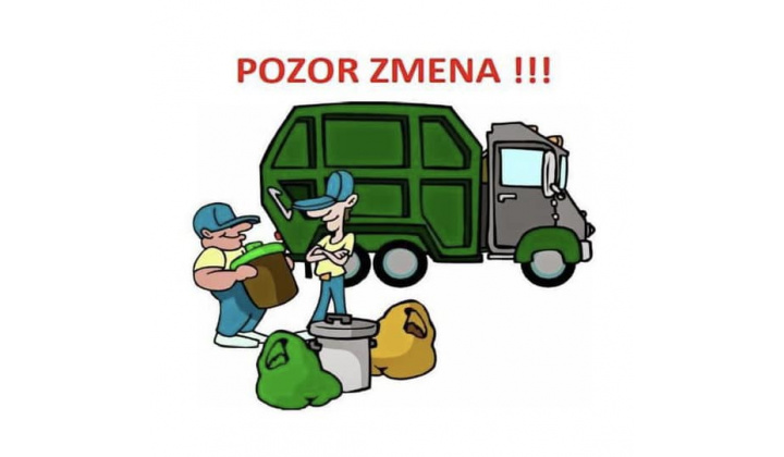 Fotka - Zmena vývozu komunálneho odpadu
